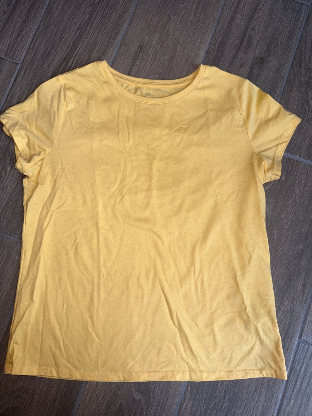 wonder nation Short Sleeve Crewneck Top - Light Yellow